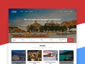 Travel Agency Website Template by Altay S.
