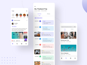 Travel App UI Concept