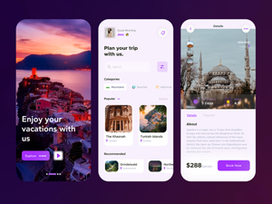 Travel App Concept