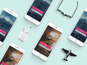 Travel App Login & Sign Up Made With Adobe XD