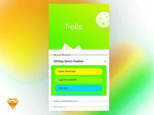 Trello ReDesign – Sketch Resource