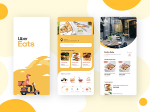 Uber Eats App Redesign Concept