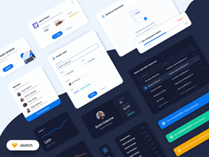 Sketch UI Kit Elements