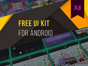 Material Design Adobe XD UI Kit