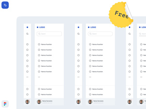 Collapsible Sidebar Menu UI