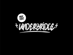 Underbridge Wet Font