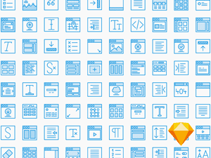 User Interface Icon Pack – Free Sketch