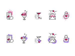 Valentine’s Day Icons