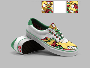 Vans Era Sneakers Mockup – Free Resource