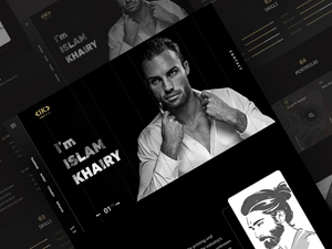 vCard, Resume & Portfolio Theme by Khairy