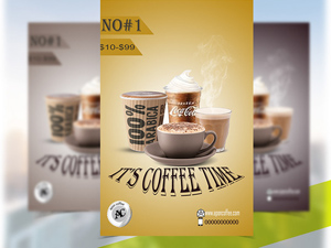 Wall Poster Mockup – Free PSD