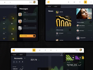 Wallet Dashboard – Free XD Template