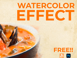 Watercolor Effect for Photoshop