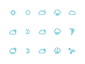 Weather Icons – Free Resource