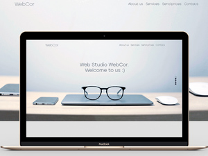 Web Agency Landing Page Template: Free PSD