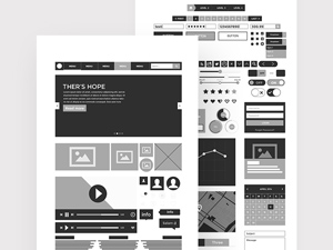 WebKit Wireframes for Adobe XD