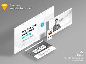 Website Templates For Sketch