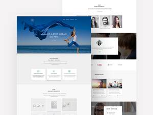 Website Template 2018 by Rahman