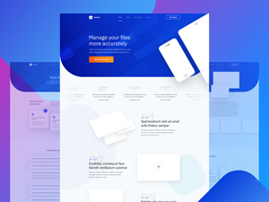 App Website Template by Madalin Duca