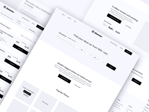 Website Wireframe by Mauritius D’Silva