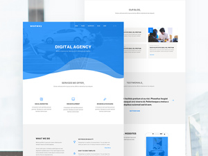 Westwey – Creative Agency Webiste Template