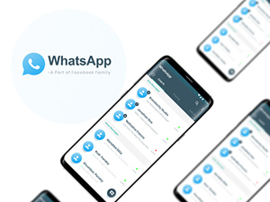 Adobe XD Free UI Kit – WhatsApp Redesign Case Study