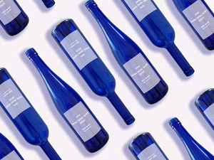 Wine Bottle Mockup PSD