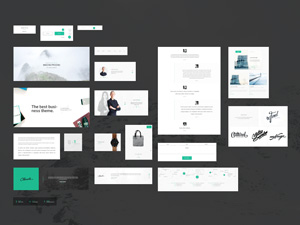 WordPress Material Design UI Kit – PSD Freebie