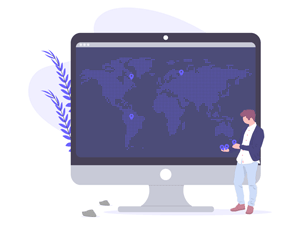 World SVG Illustration