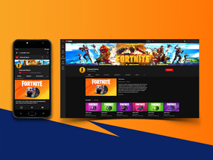 YouTube Channel Art Template PSD