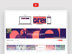 YouTube Channel Branding Template & Asset Generator – Free PSD