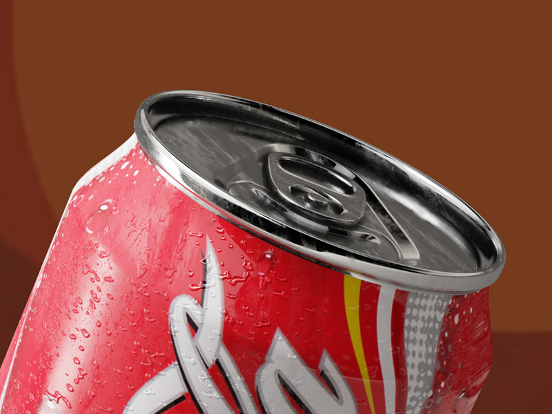 3D Bottle Can Mockup - Free PSD - Freebie Supply