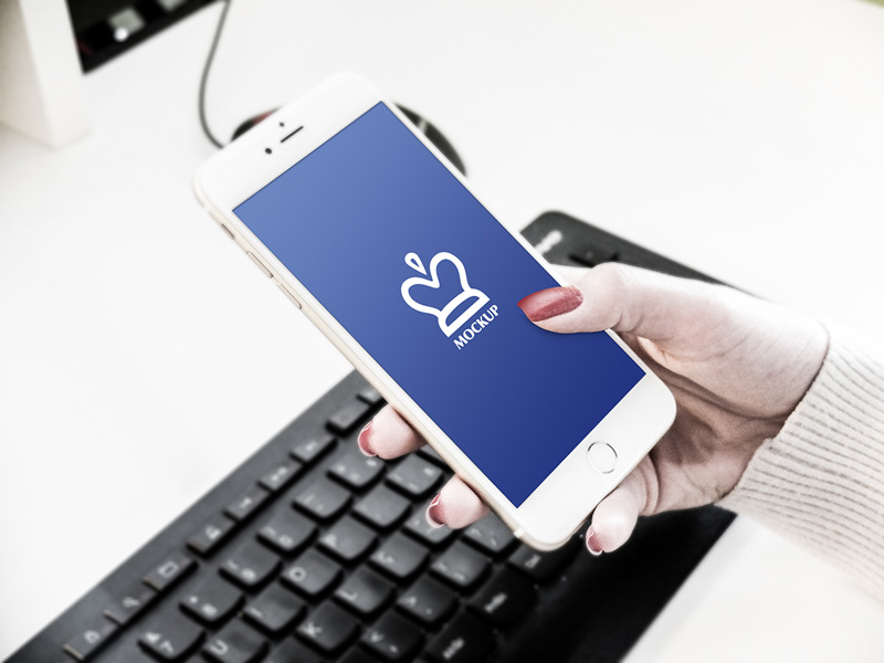 iPhone 6 Plus Mockup - Free PSD - Freebie Supply