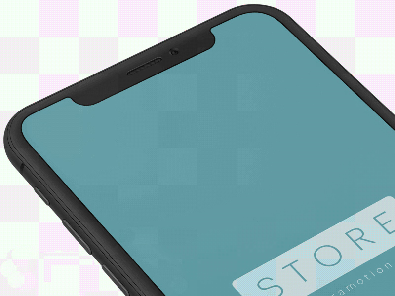 iPhone X Clay Mockup PSD - Freebie Supply