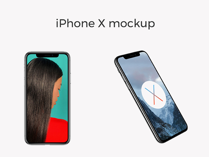 iPhone X Mockup: Free PSD - Freebie Supply