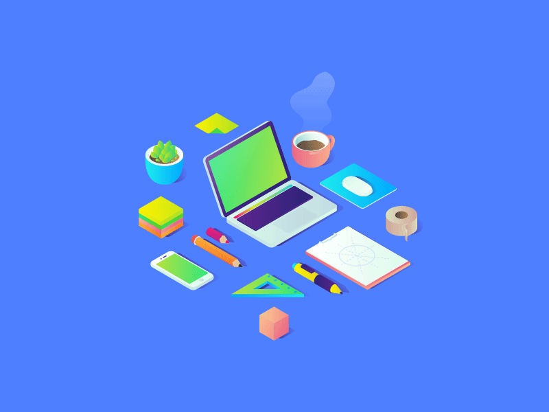 isometric illustrations freebie supply isometric illustration