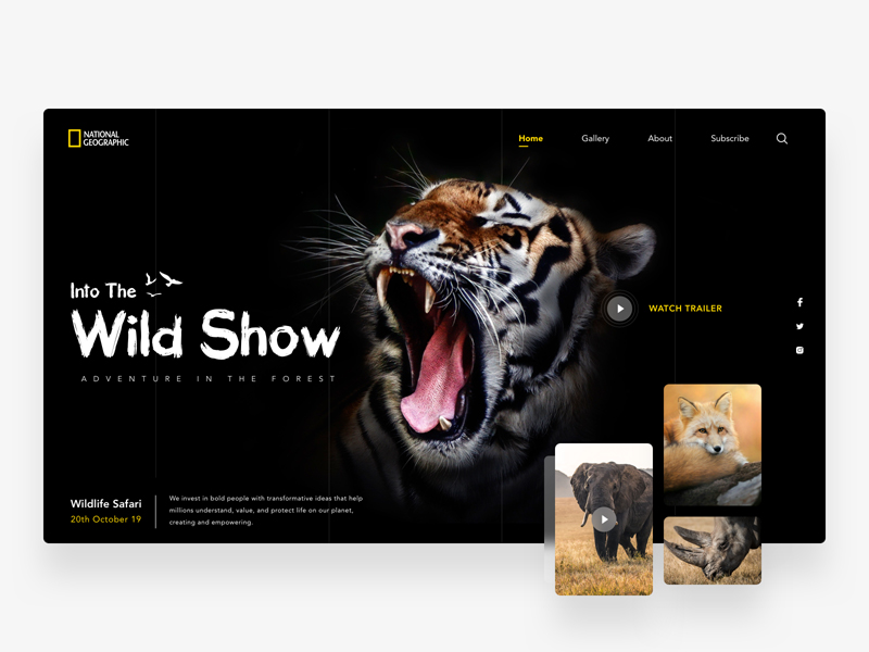 wildlife-website-template-freebie-supply