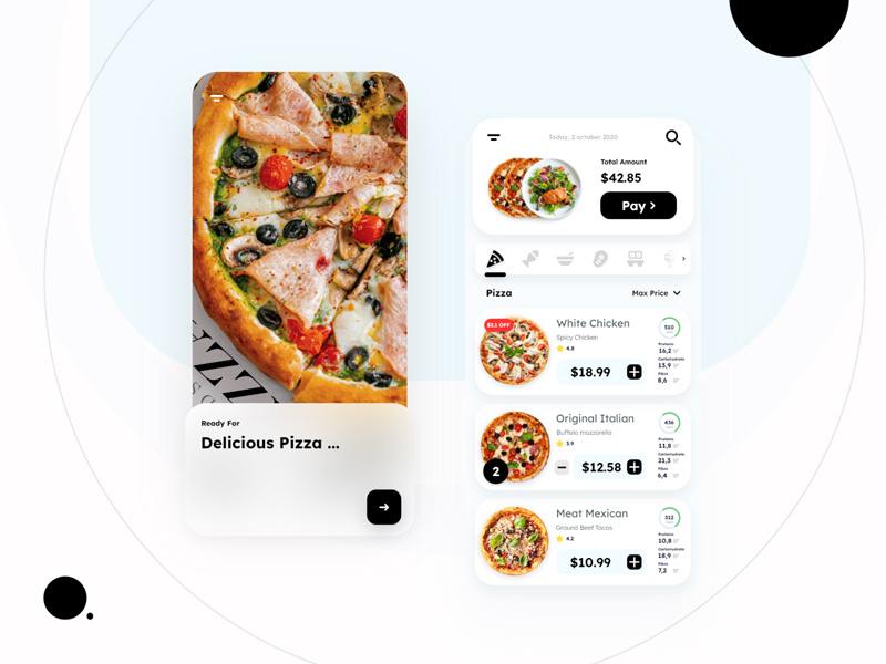 Pizza Ordering App Freebie Supply