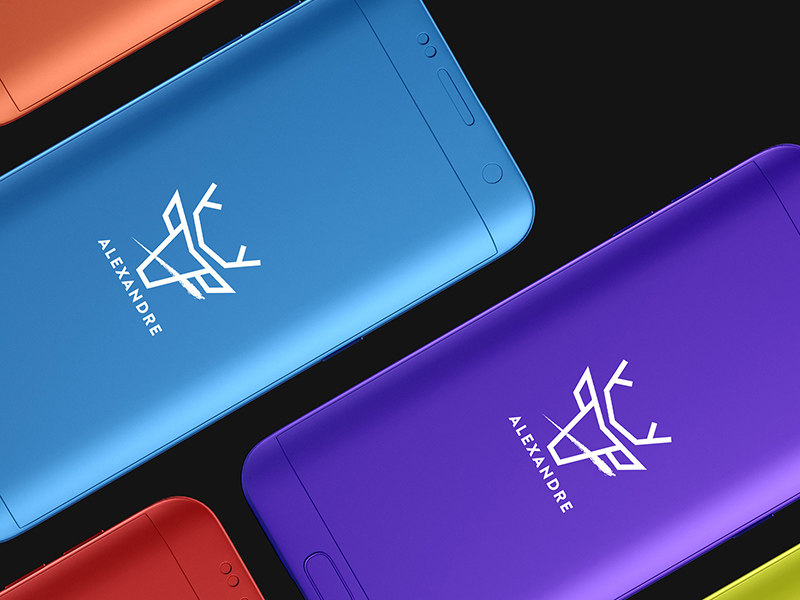Samsung S7 Edge Mockup - PSD Freebie - Freebie Supply