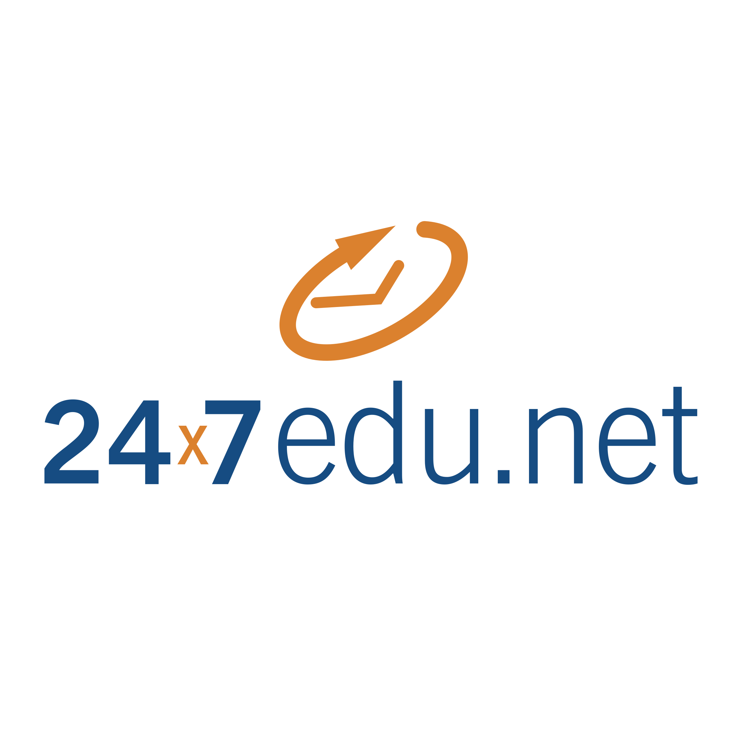 24x7edu net Logo png transparent
