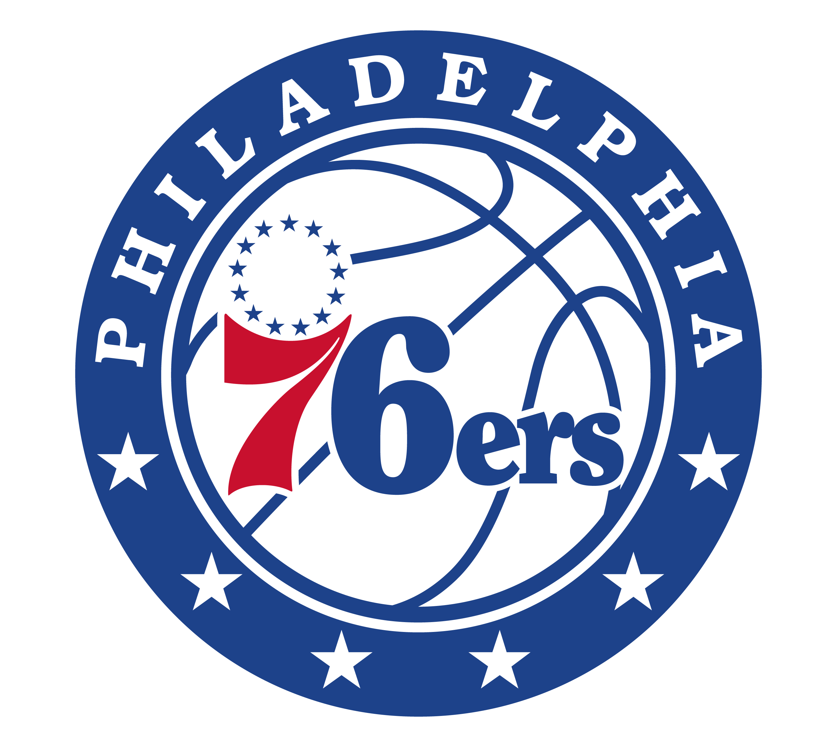 Philadelphia 76ers global logo
