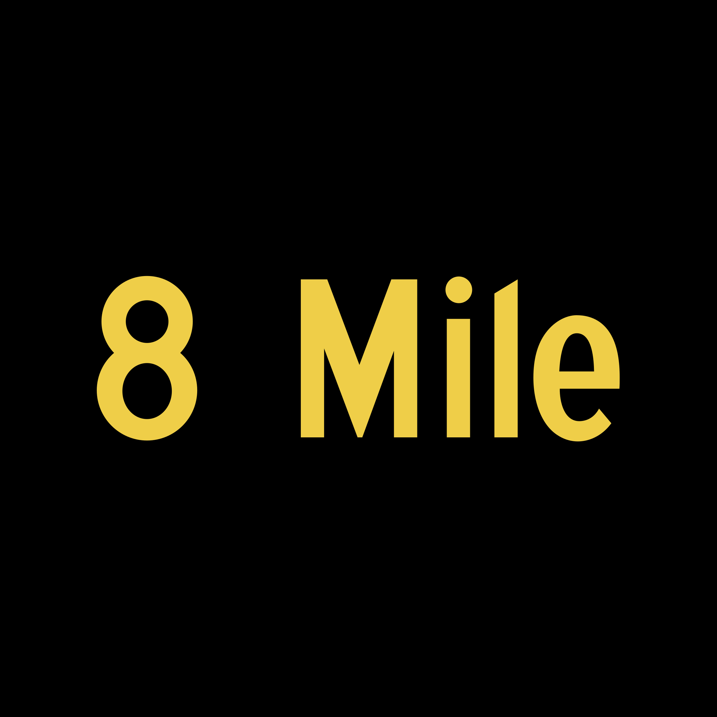 8Mile Logo png transparent