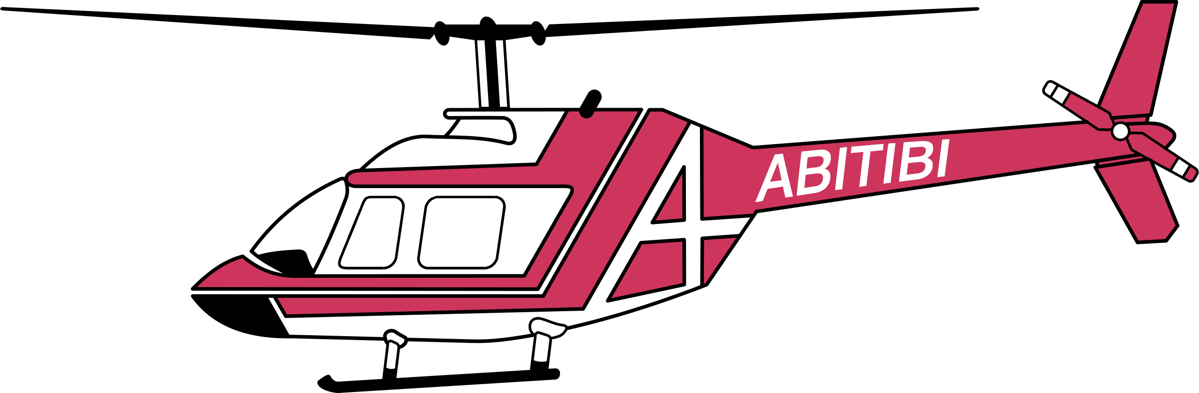 Abitibi Helicopteres Logo png transparent