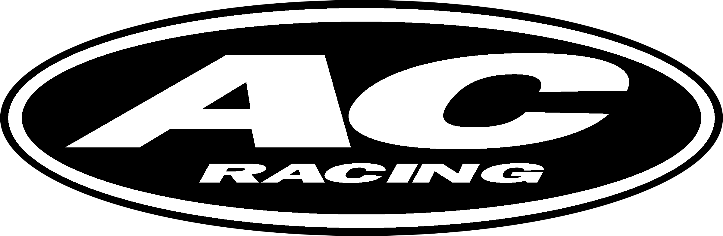 AC Racing Logo black and white