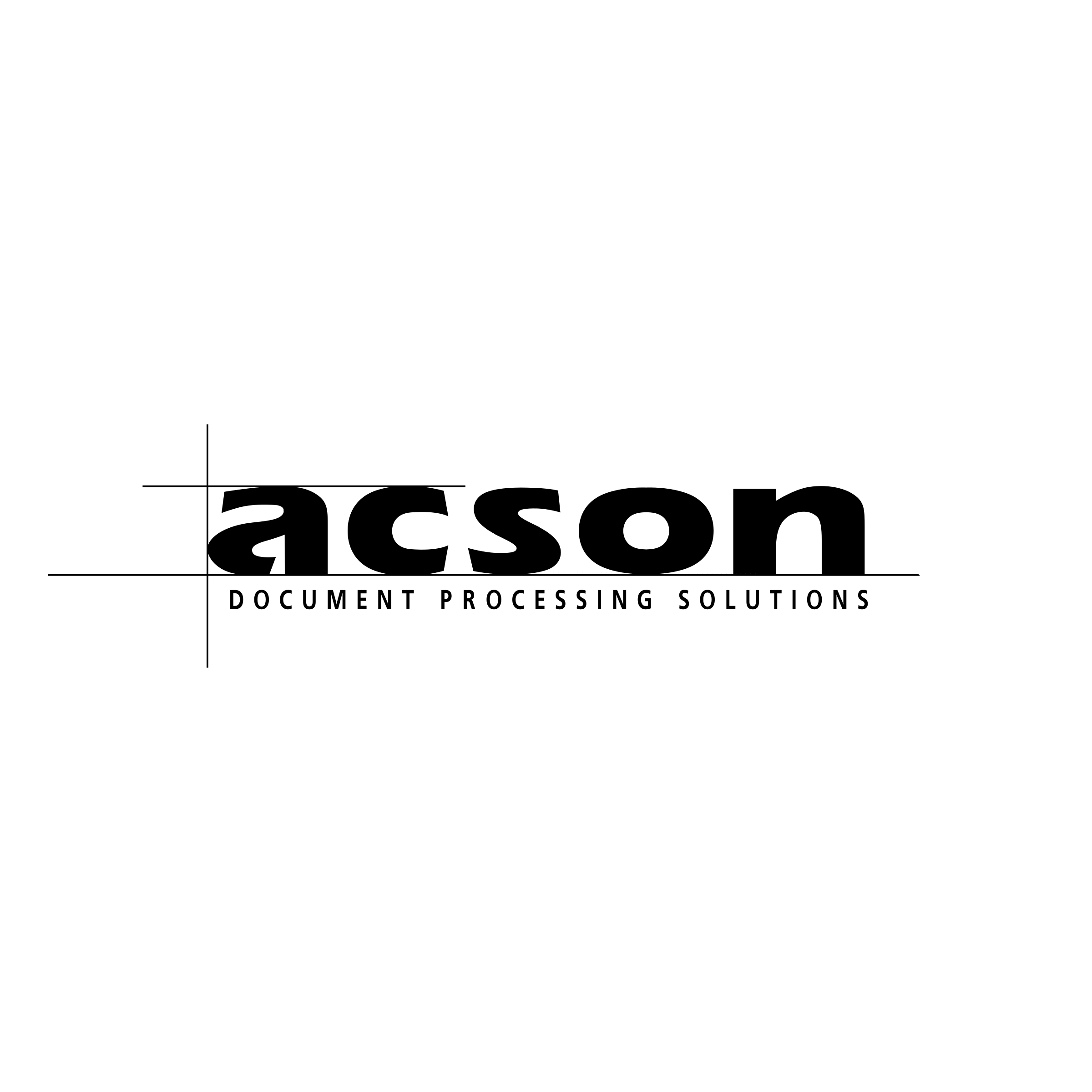 Acson Logo black and white