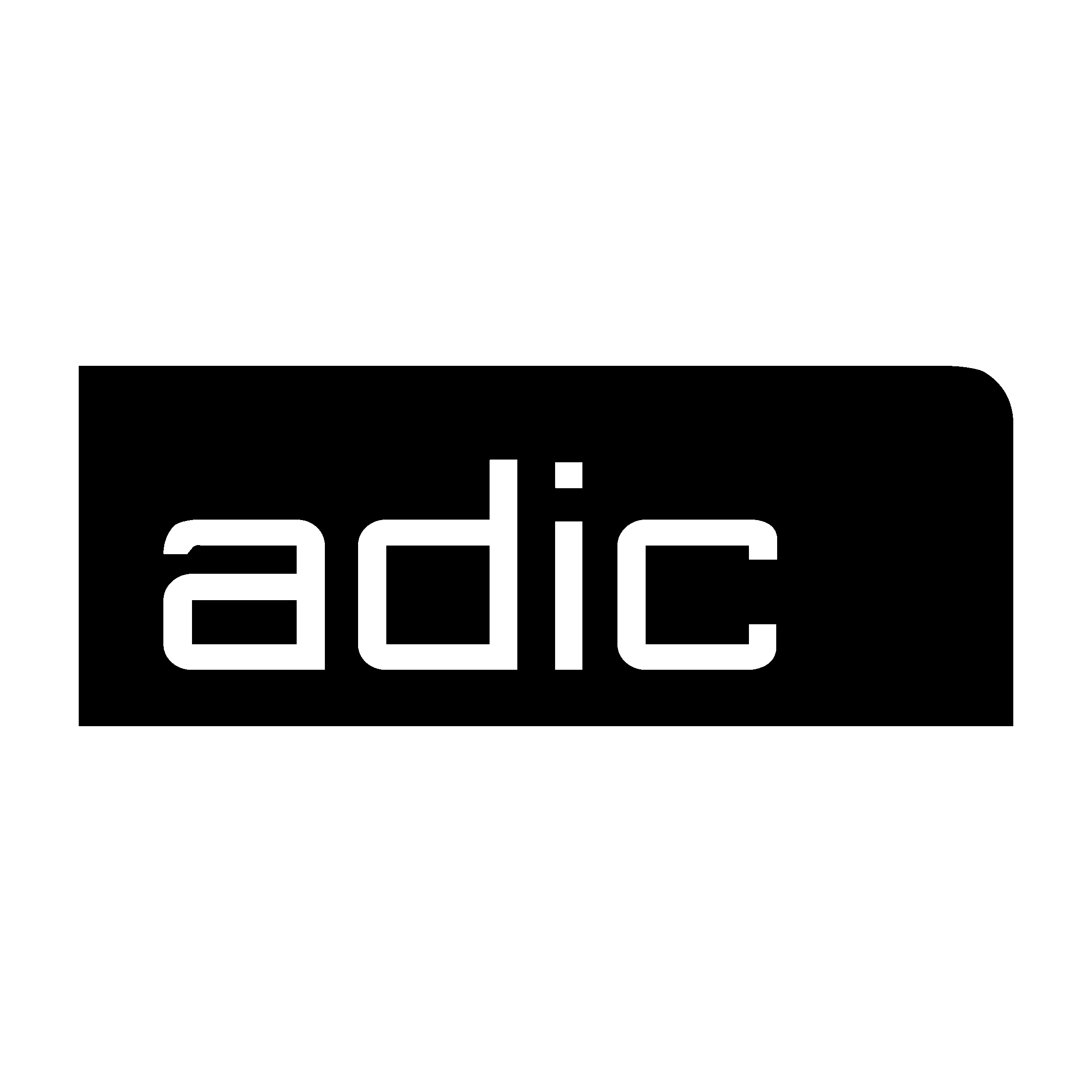 Adic 03 Logo black and white