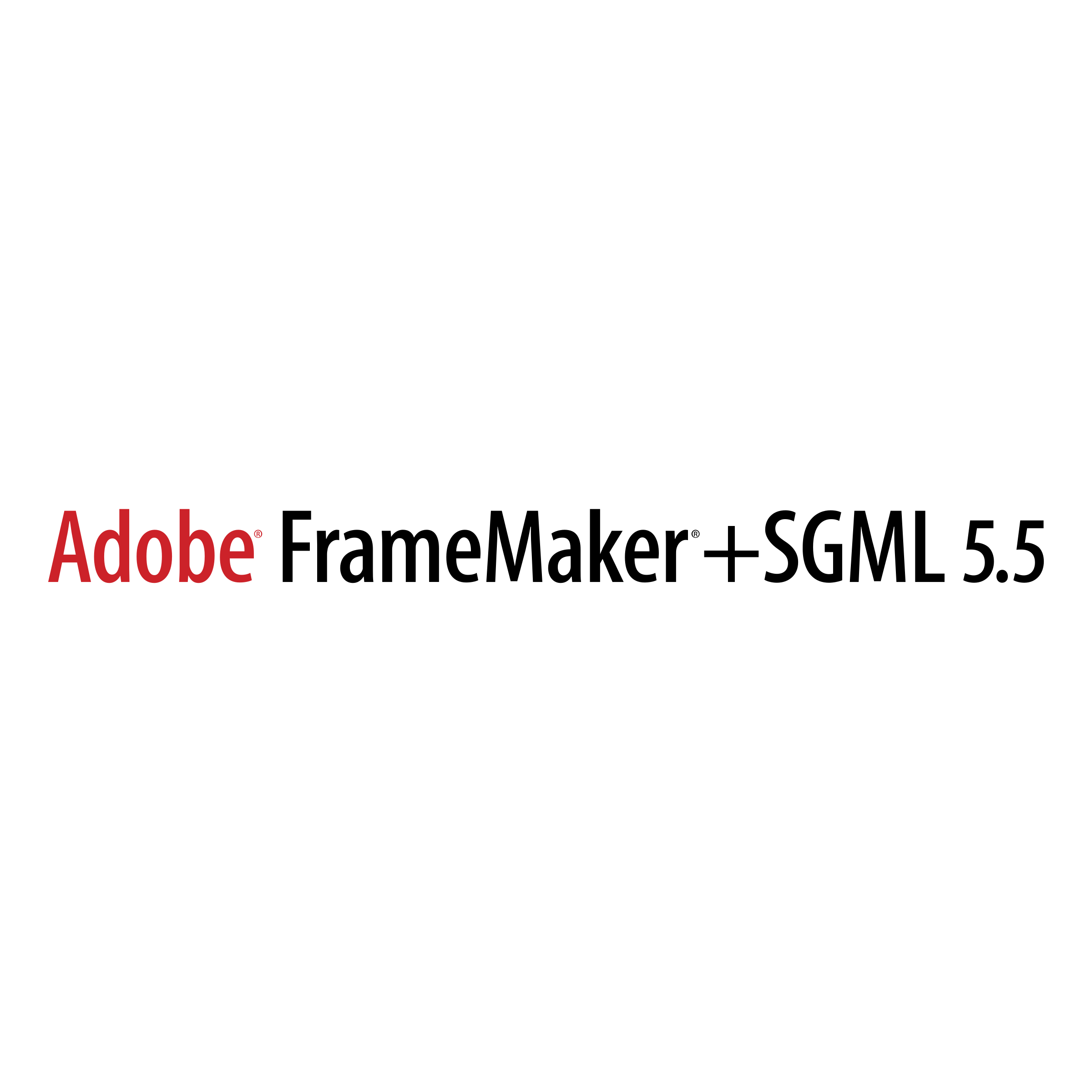 Adobe FrameMaker+SGML Logo png transparent