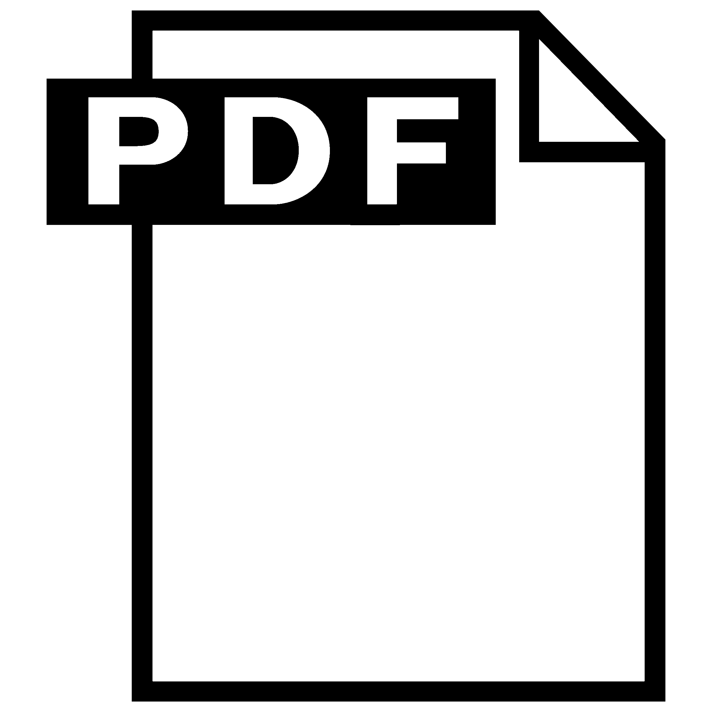 Adobe PDF Logo PNG Transparent & SVG Vector Freebie Supply
