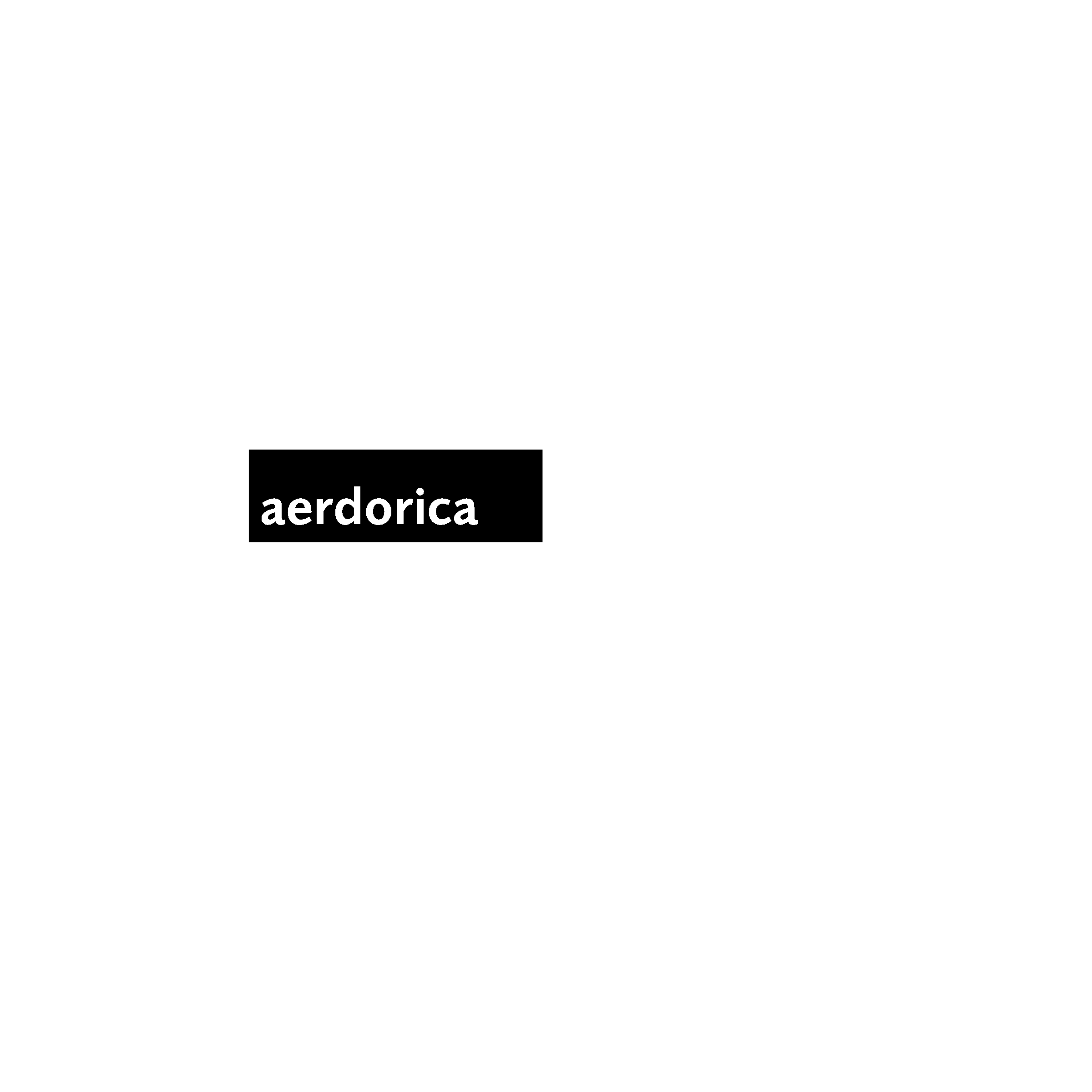 Aerdorica 02 Logo black and white