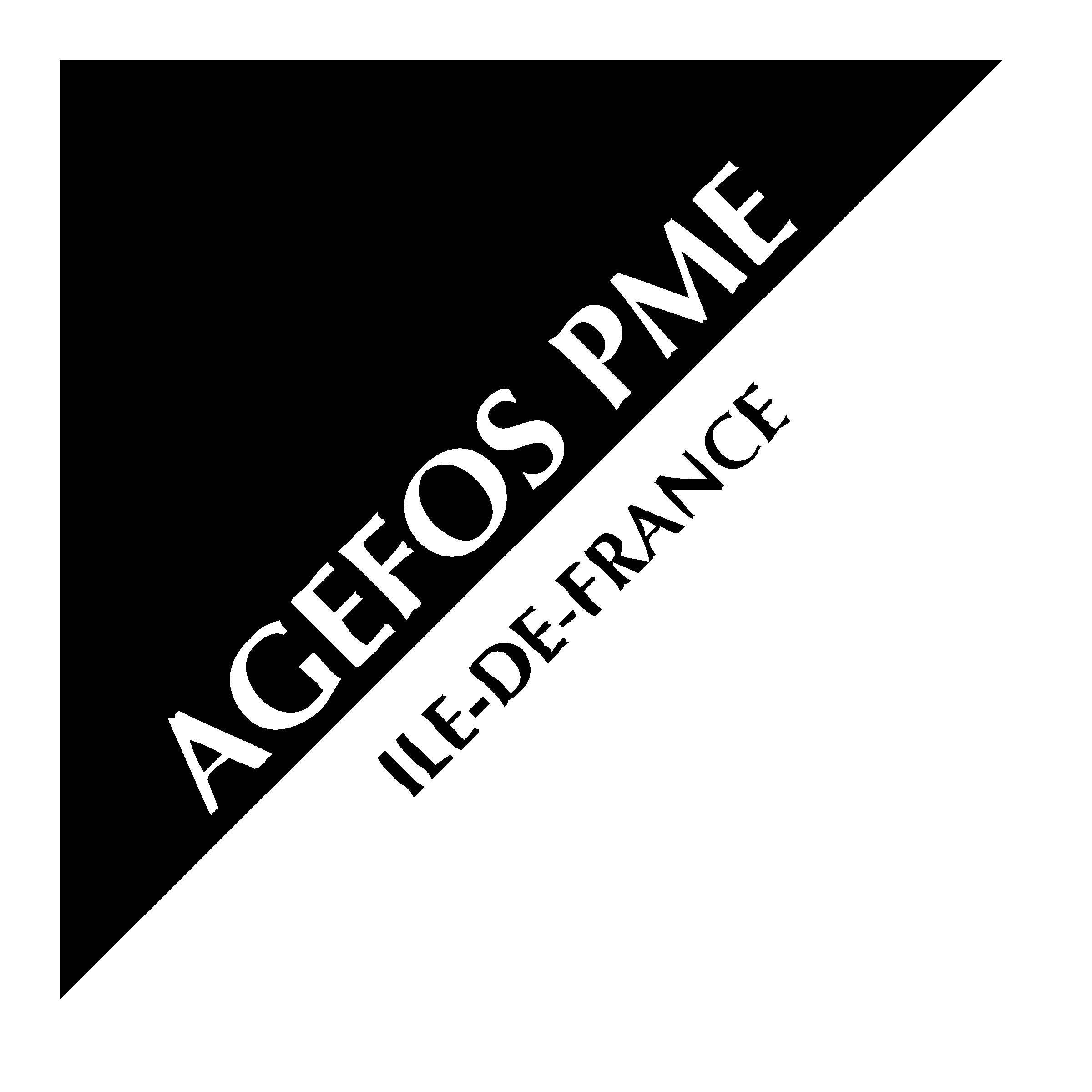 Agefos PME Logo black and white